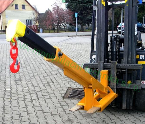 Jeřábové rameno teleskopické  3000 kg, 5000 mm