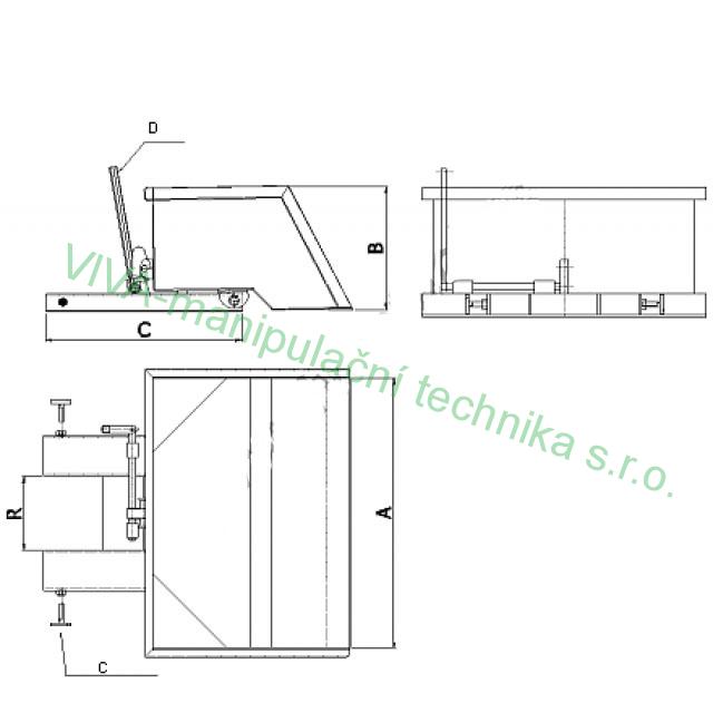 Mechanická lopata 2000 l