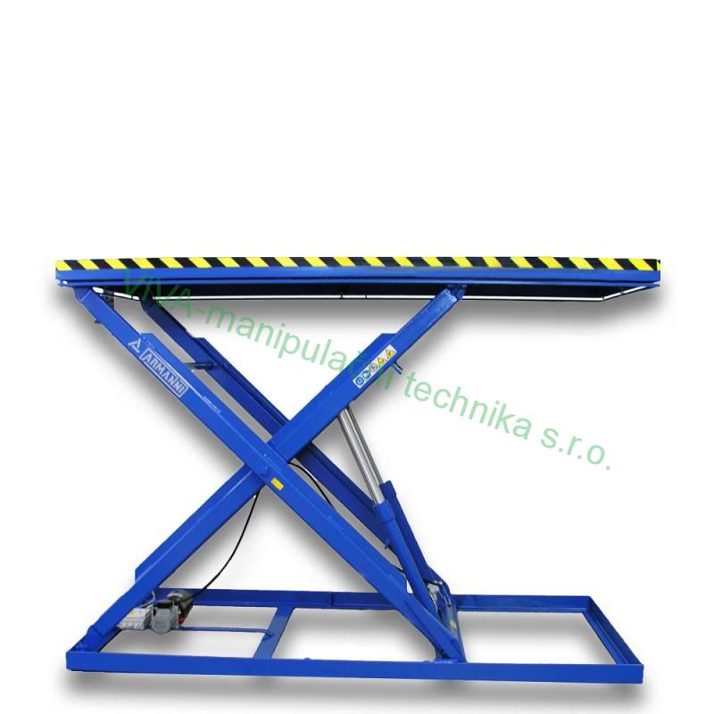Hydraulická zdvihací plošina 1500 x 3000 mm