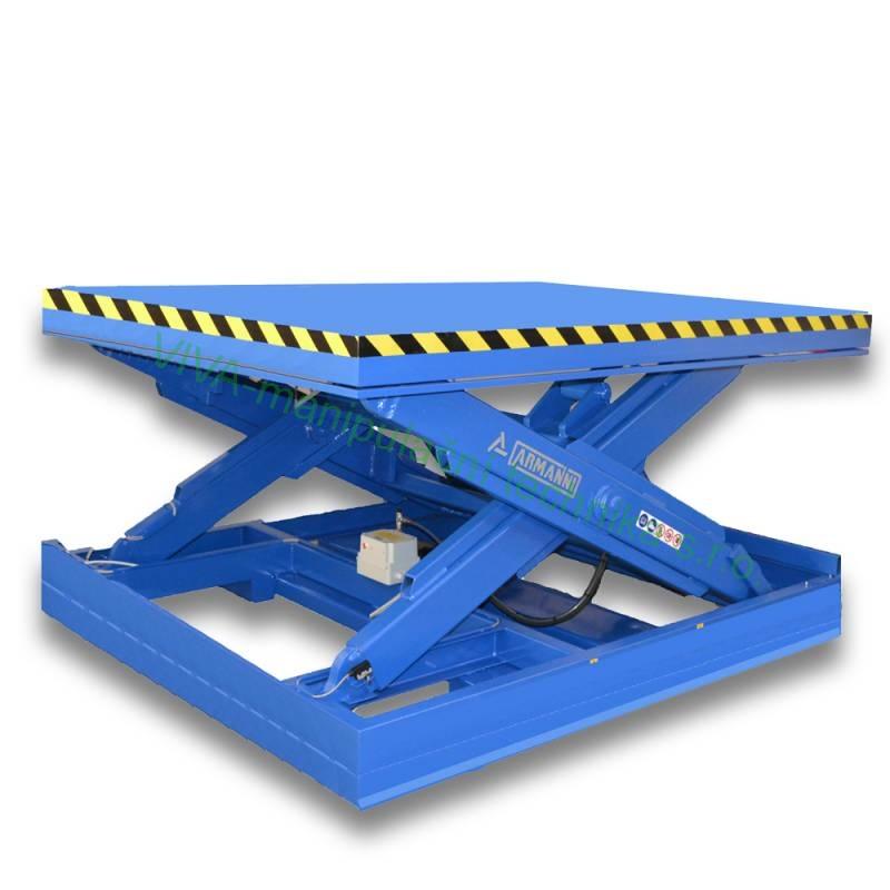 Hydraulická zdvihací plošina 1500 x 3000 mm