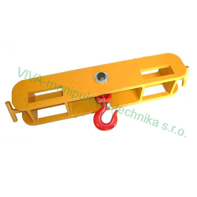 Závěsný hák 10 000 kg dvojitý