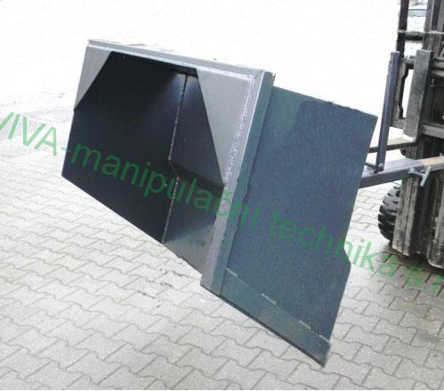 Mechanická lopata 1000 l