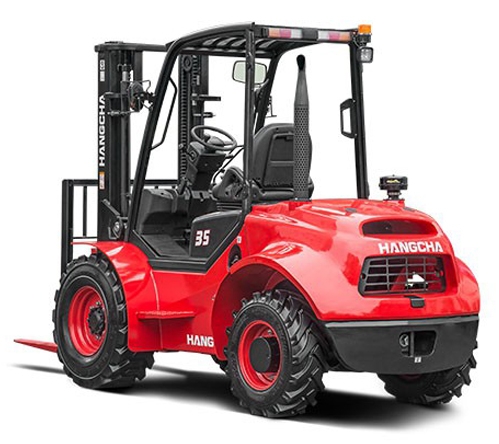 Vysokozdvižný vozík HANGCHA - 2.5 - 3.5T  Terénní 4WD