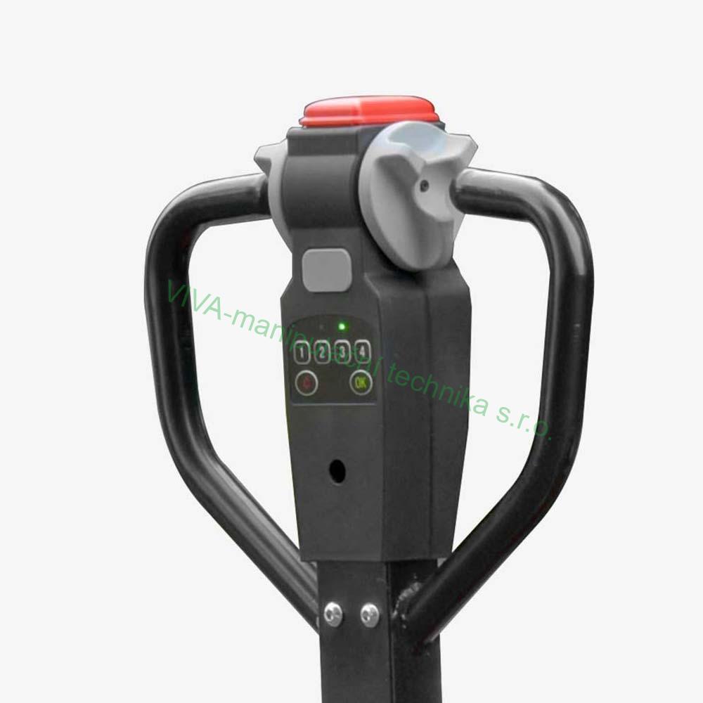 Vozík vysokozdvižný elektrický vozík CDD12 - A2MC2-SZ, nosnost 1200 kg, zdvih 3600 mm