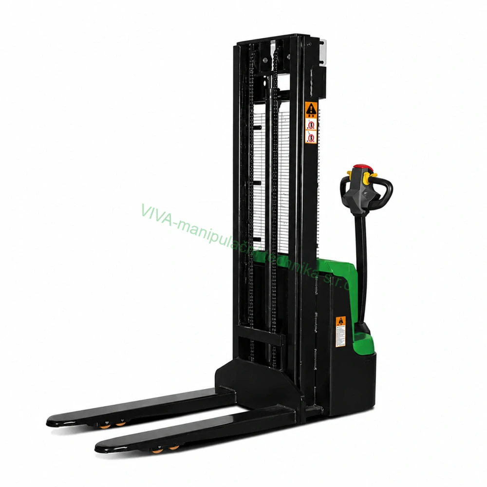 Vozík vysokozdvižný elektrický CDD15-WS-I Li-ion, nosnost 1500 kg