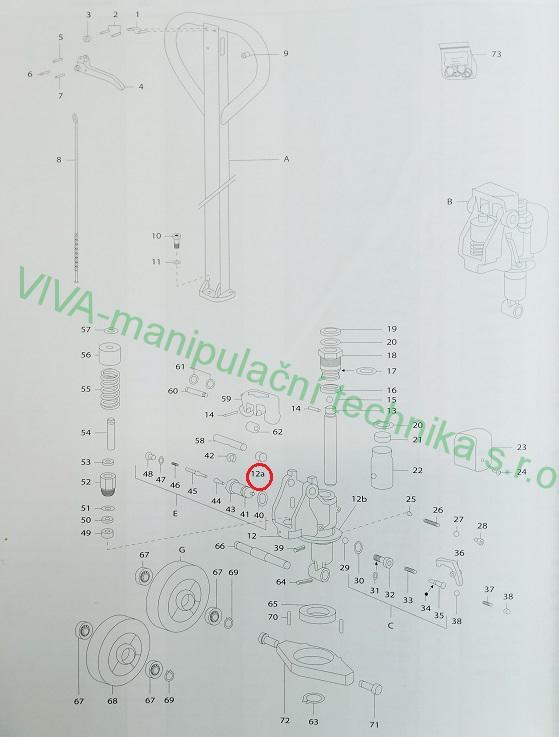 Vložka hydrauliky