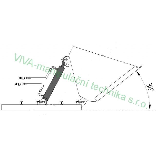 Hydraulická lopata 490 l
