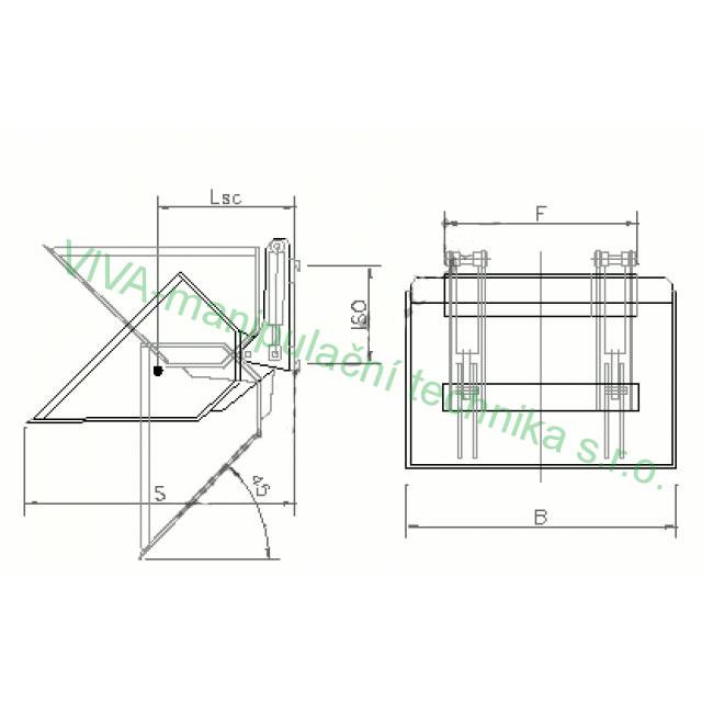Hydraulická lopata 1000 l