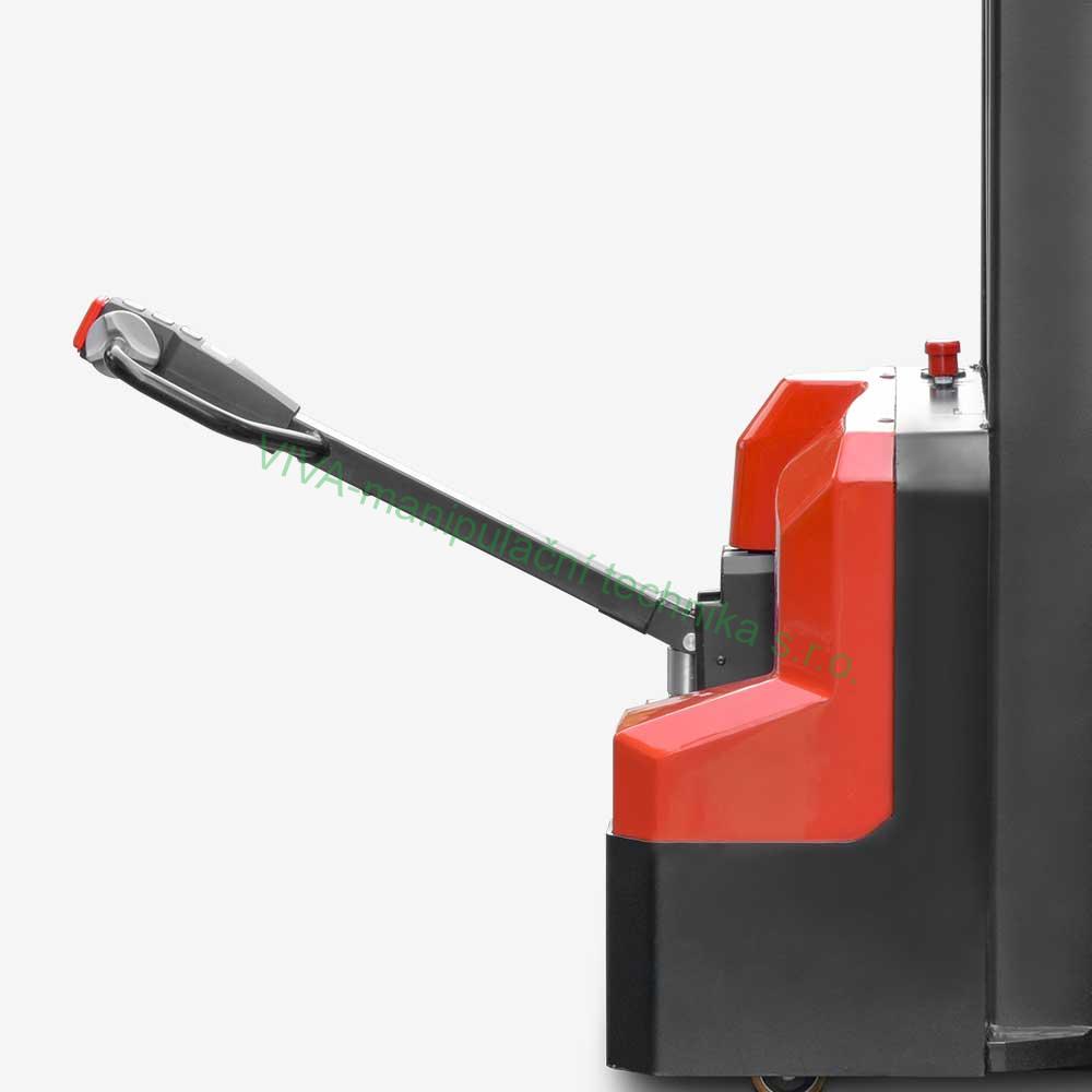 Vozík vysokozdvižný elektrický vozík CDD12 - A2MC2-SZ, nosnost 1200 kg, zdvih 3600 mm