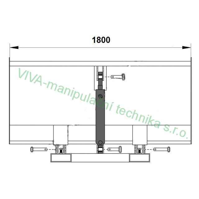 Hydraulická lopata 590 l