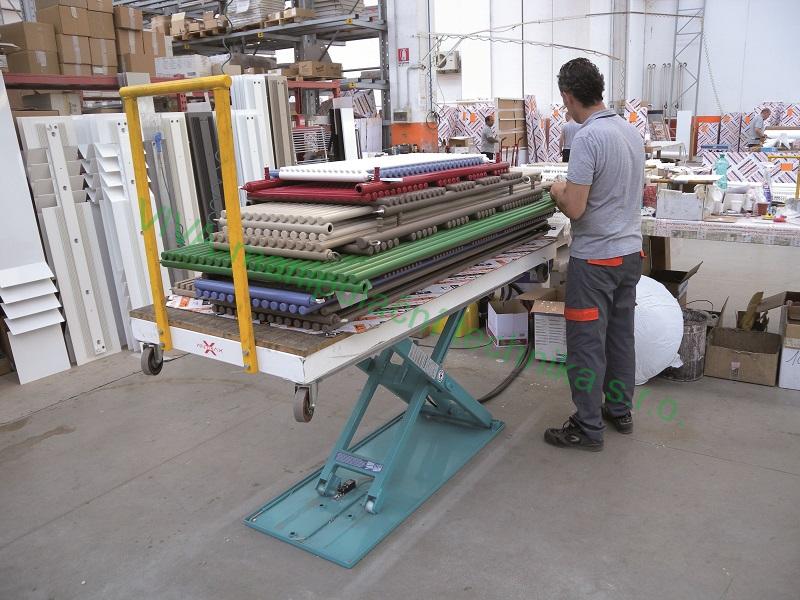 Zvedací plošina 2250 x 1000 mm, 1000 kg
