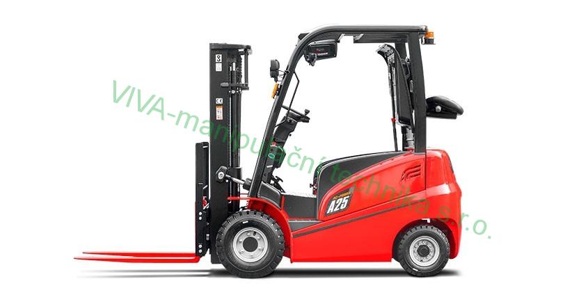 Vysokozdvižný vozík HANGCHA - 1.0-5.0T  AC čtyřkolový elektrický