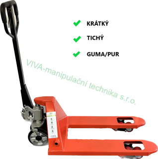 VIVA BF 25 krátký  ( Arm) GUMA/PUR - 2500kg , tandem