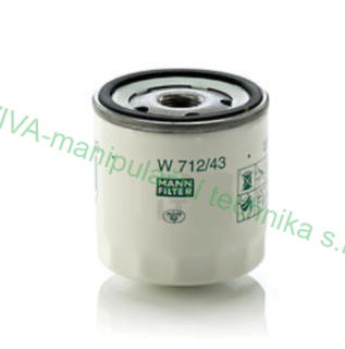 Filtr oleje motoru MV-B, BVHM, Š, multicar M25